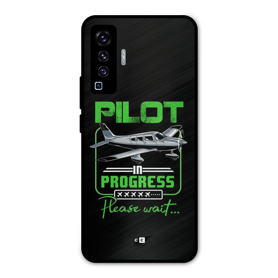 Pilot in Progress Metal Back Case for Vivo X50