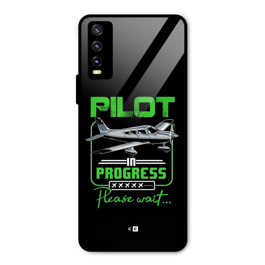 Pilot in Progress Metal Back Case for Vivo Y20