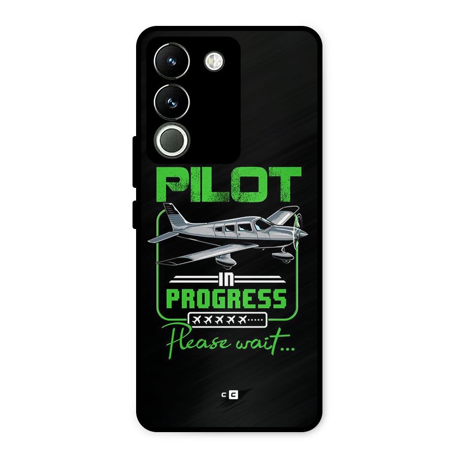 Pilot in Progress Metal Back Case for Vivo Y200