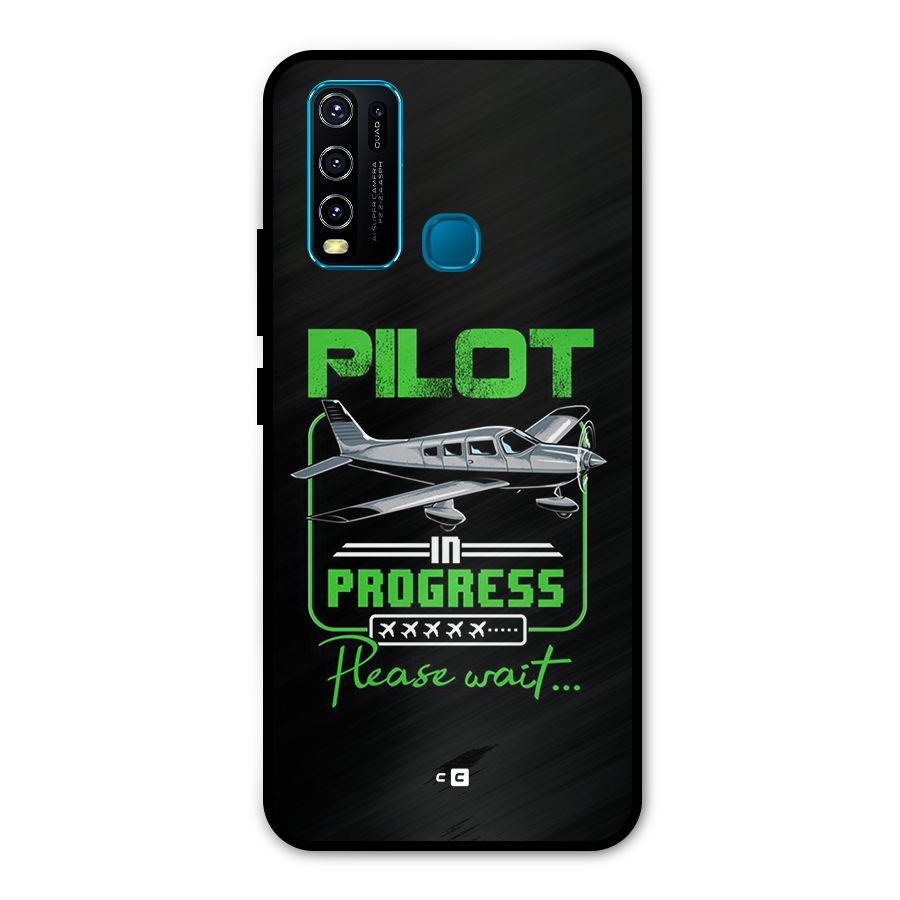 Pilot in Progress Metal Back Case for Vivo Y30