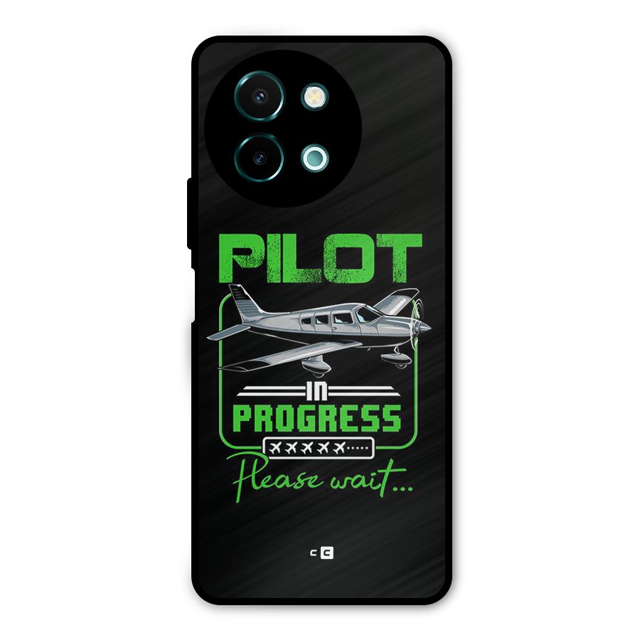 Pilot in Progress Metal Back Case for Vivo Y58