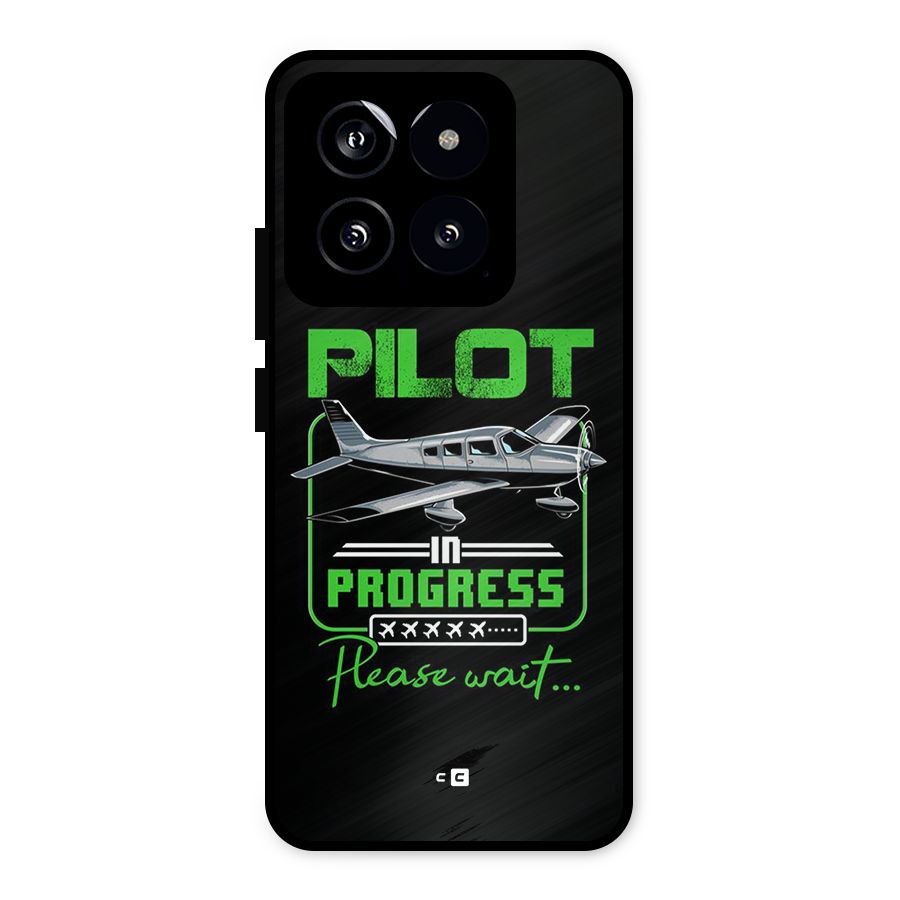 Pilot in Progress Metal Back Case for Xiaomi 14