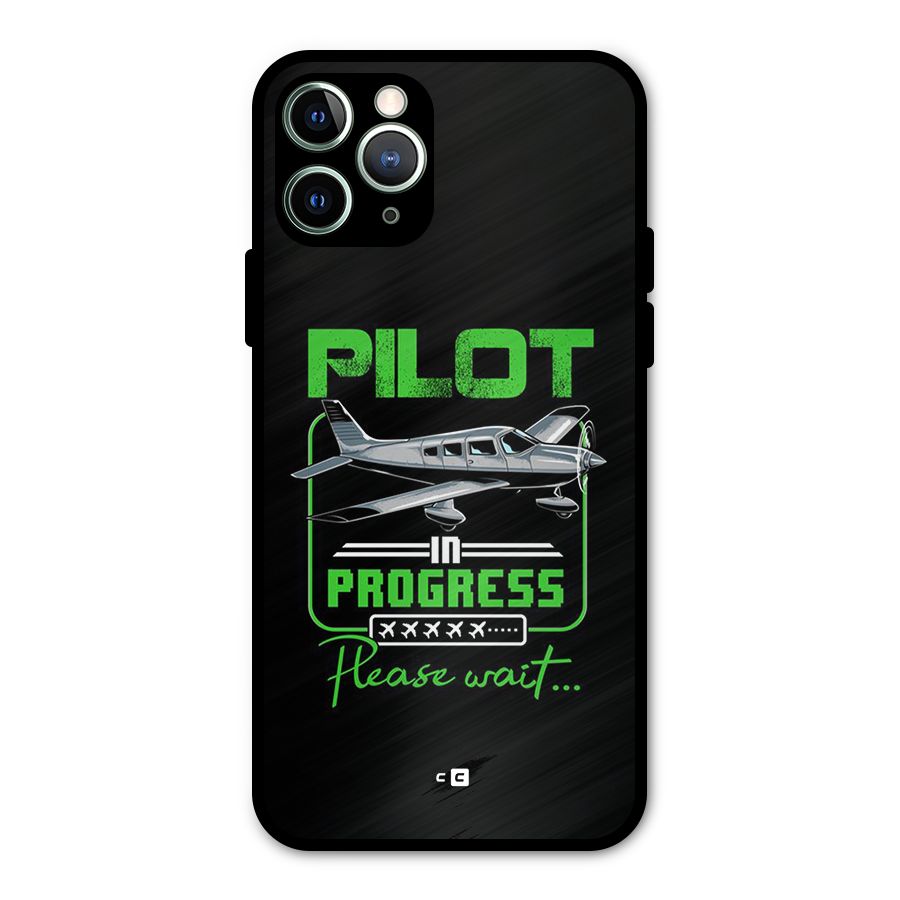 Pilot in Progress Metal Back Case for iPhone 11 Pro Max