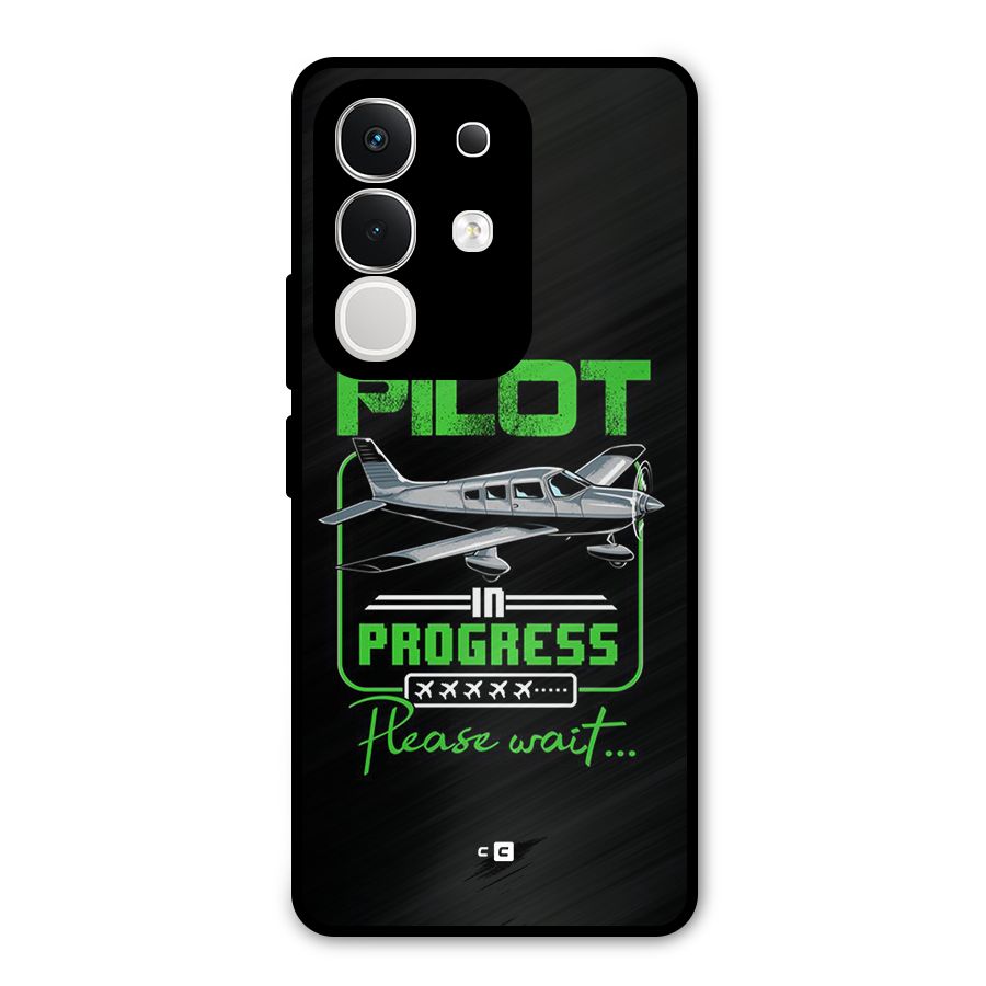 Pilot in Progress Metal Back Case for iQOO Z10x