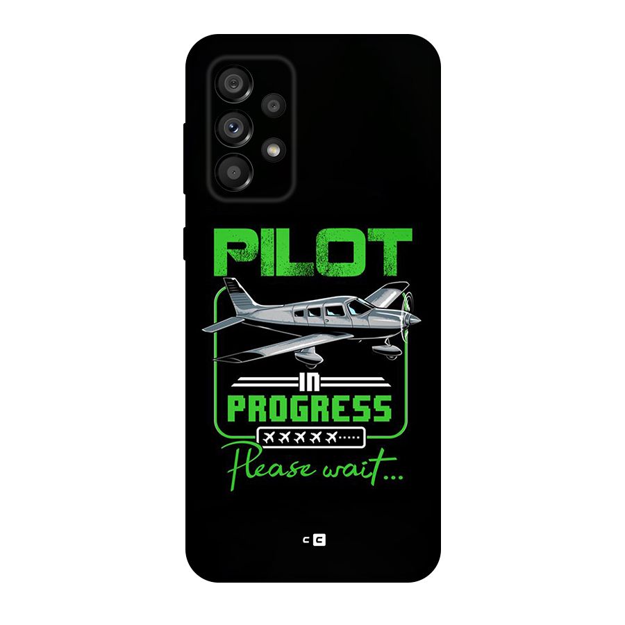 Pilot in Progress Original Polycarbonate Back Case for Galaxy A73 5G