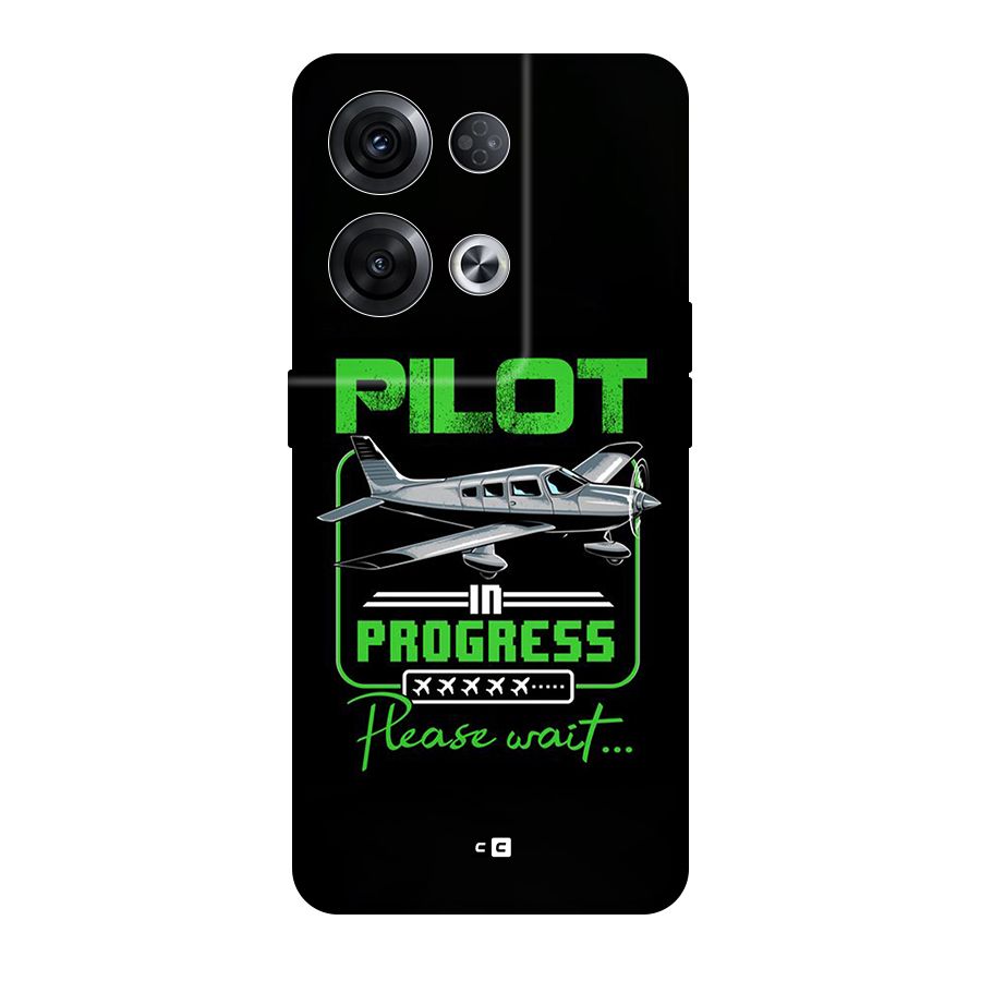 Pilot in Progress Original Polycarbonate Back Case for Oppo Reno8 Pro 5G