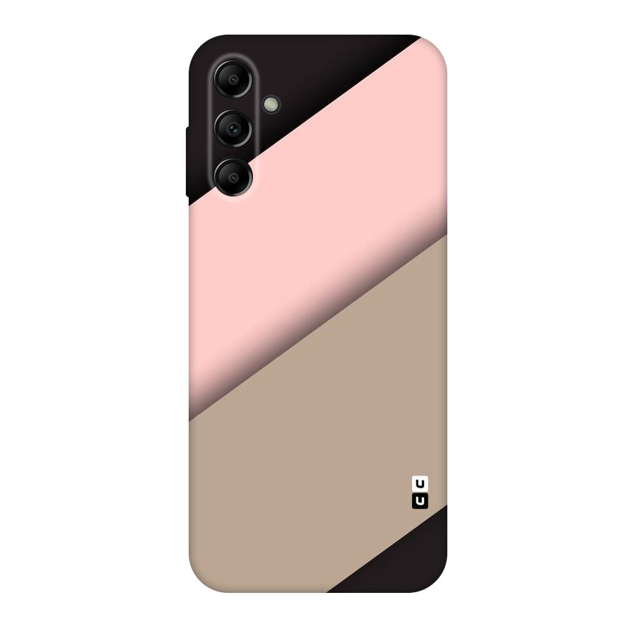 Pink Diagonal Original Polycarbonate Back Case for Galaxy A14 5G