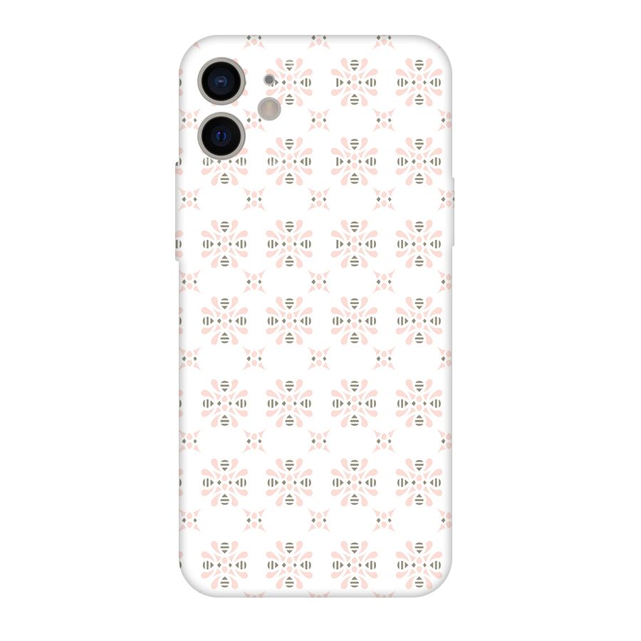 Pink Floral Pattern Original Polycarbonate Back Case for iPhone 11