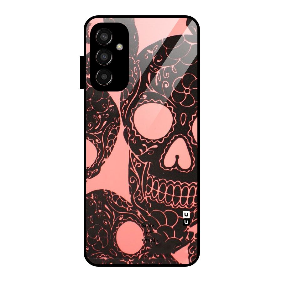 Pink Head Glass Back Case for Galaxy F13