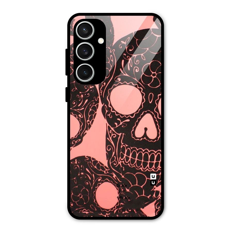 Pink Head Glass Back Case for Galaxy S23 FE