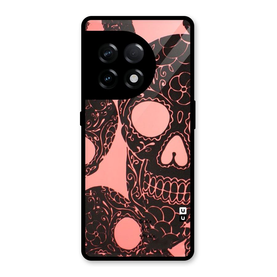 Pink Head Glass Back Case for OnePlus 11R