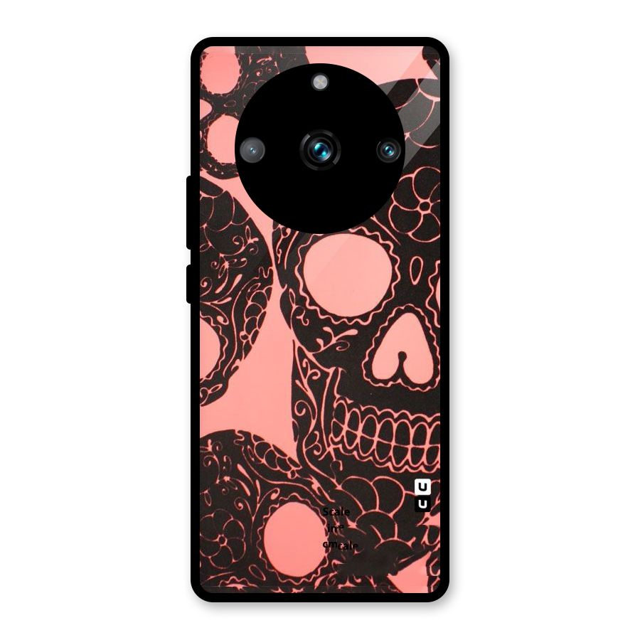 Pink Head Glass Back Case for Realme 11 Pro