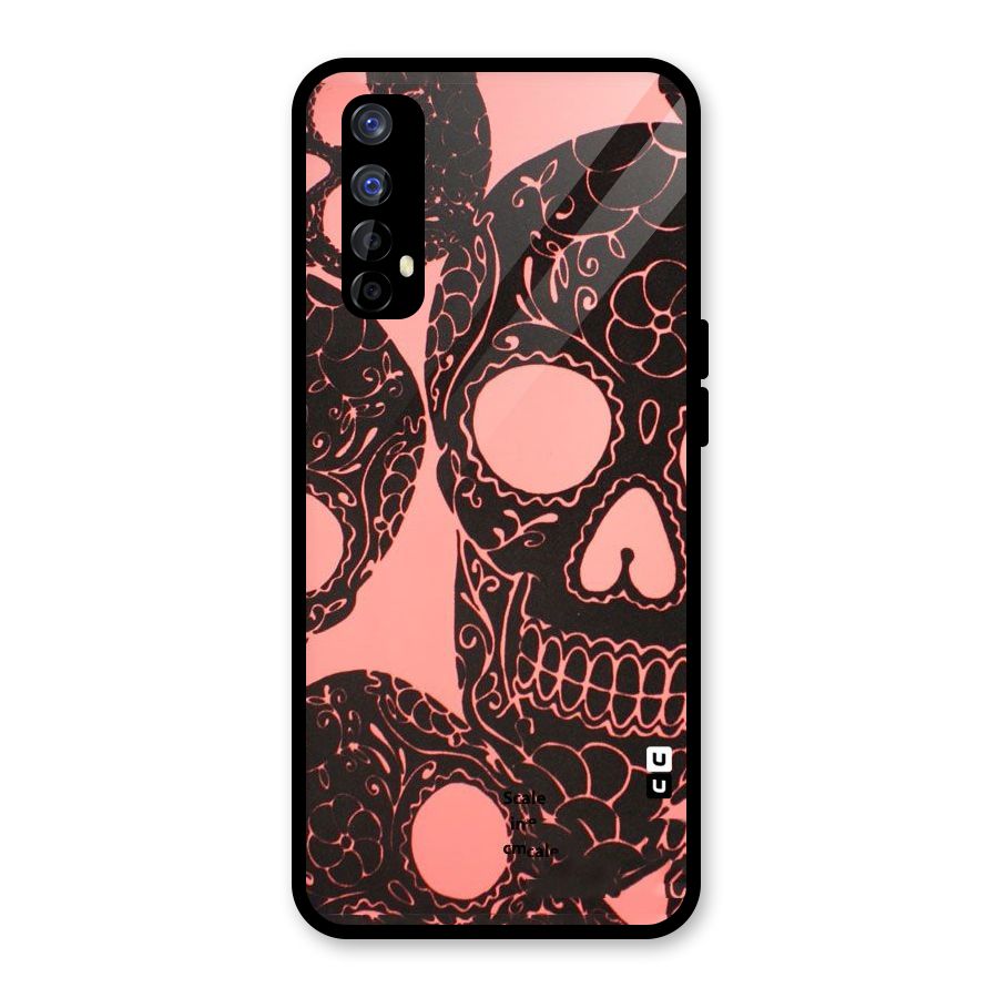 Pink Head Glass Back Case for Realme 7