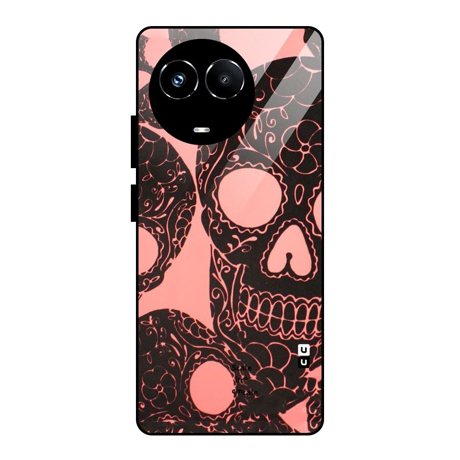 Pink Head Glass Back Case for Realme Narzo 60X