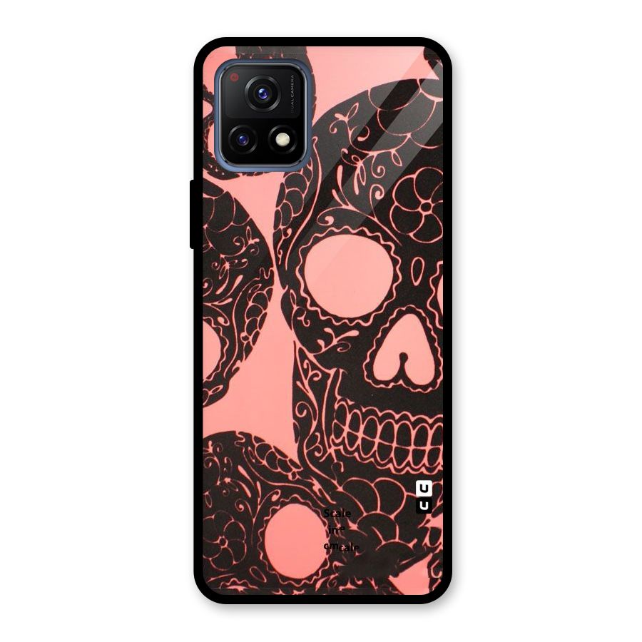 Pink Head Glass Back Case for Vivo Y72 5G