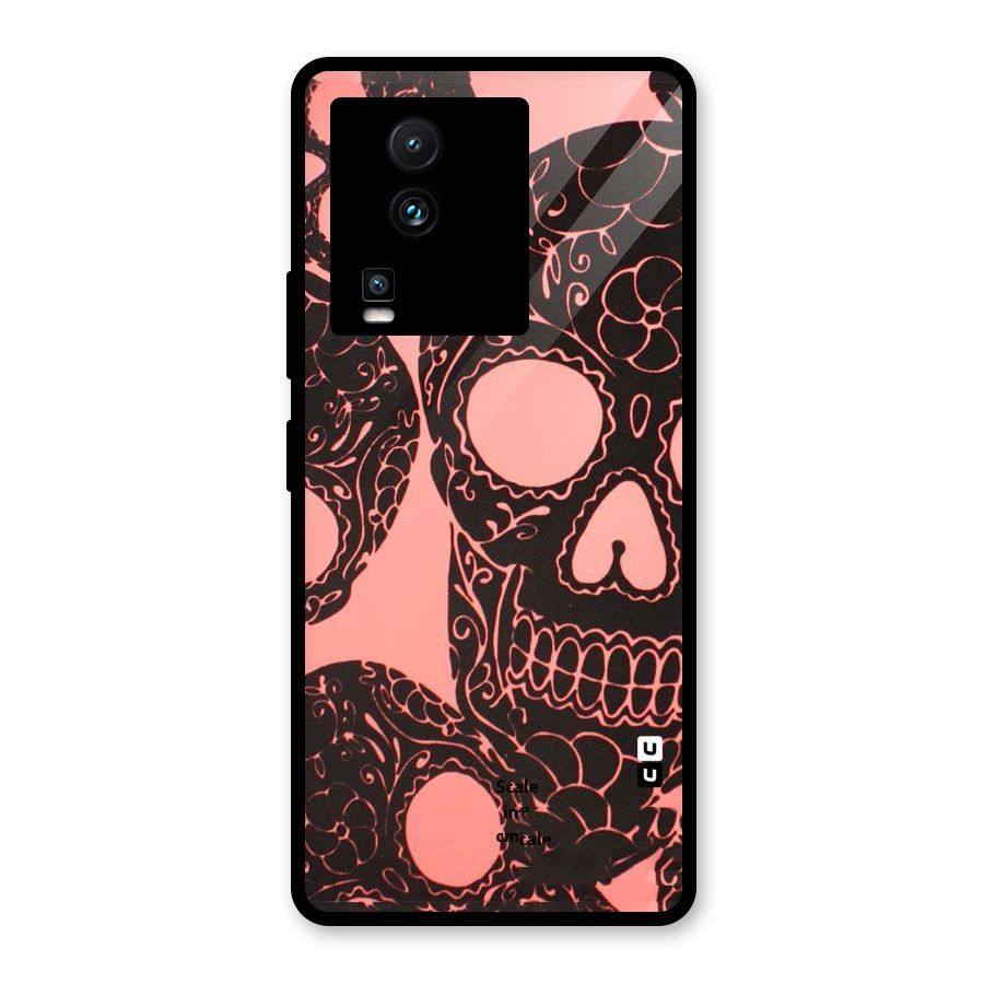 Pink Head Glass Back Case for Vivo iQOO Neo 7