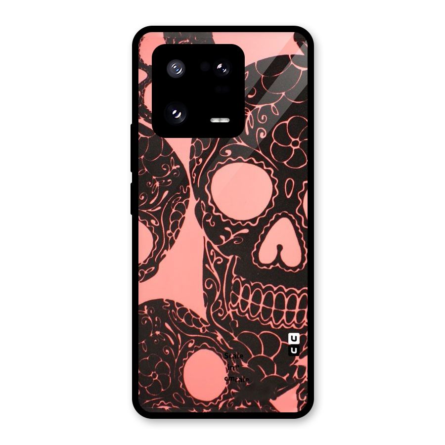 Pink Head Glass Back Case for Xiaomi 13 Pro