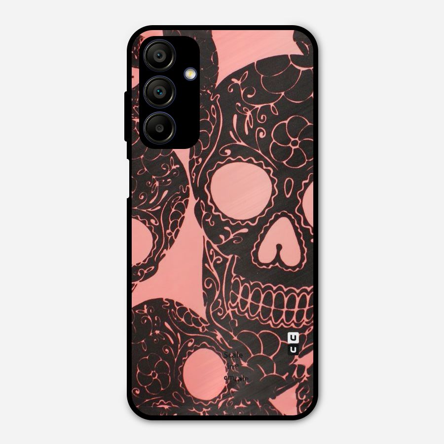 Pink Head Metal Back Case for Galaxy A15 5G