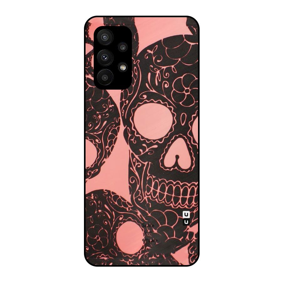 Pink Head Metal Back Case for Galaxy A23
