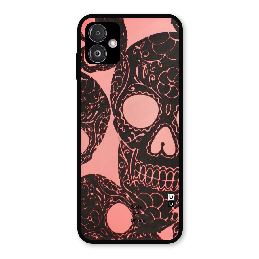 Pink Head Metal Back Case for Galaxy F14
