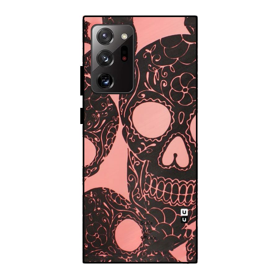 Pink Head Metal Back Case for Galaxy Note 20 Ultra