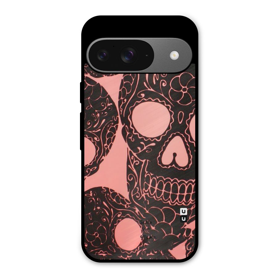 Pink Head Metal Back Case for Google Pixel 9