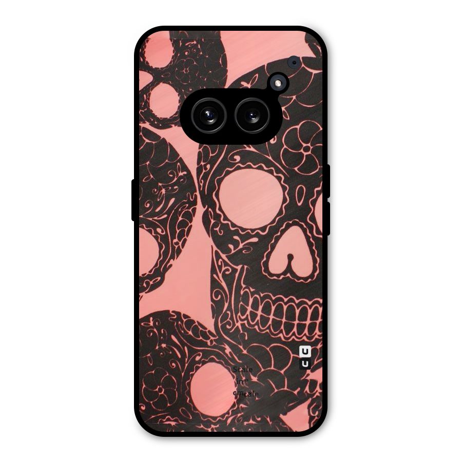 Pink Head Metal Back Case for Nothing Phone 2a Plus