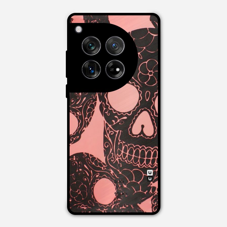 Pink Head Metal Back Case for OnePlus 12