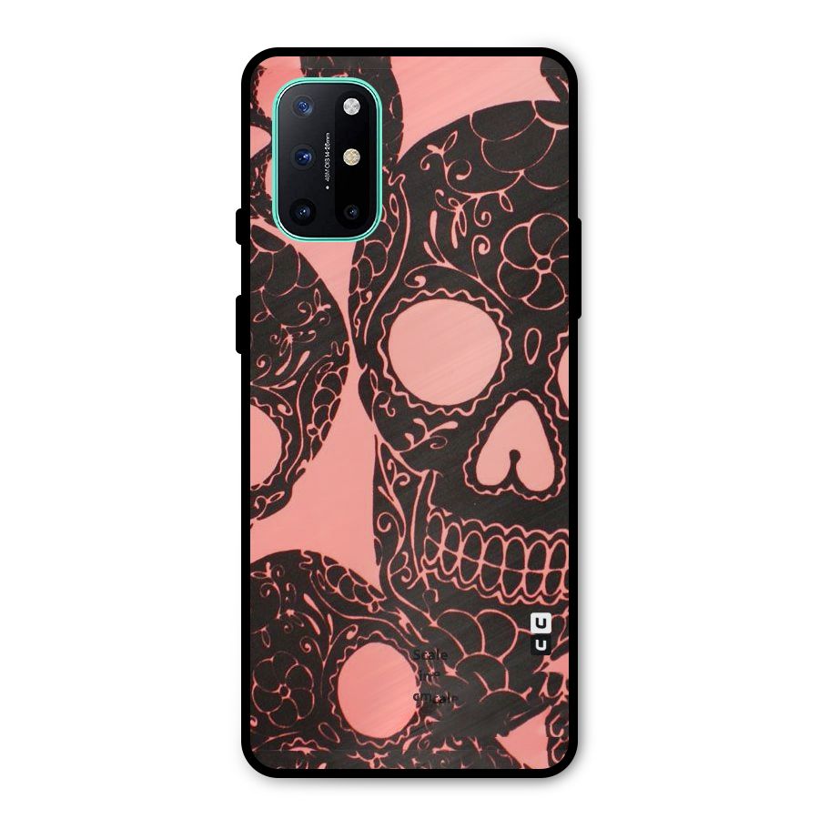 Pink Head Metal Back Case for OnePlus 8T