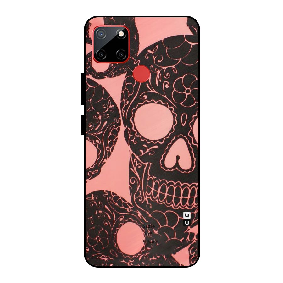 Pink Head Metal Back Case for Realme C12