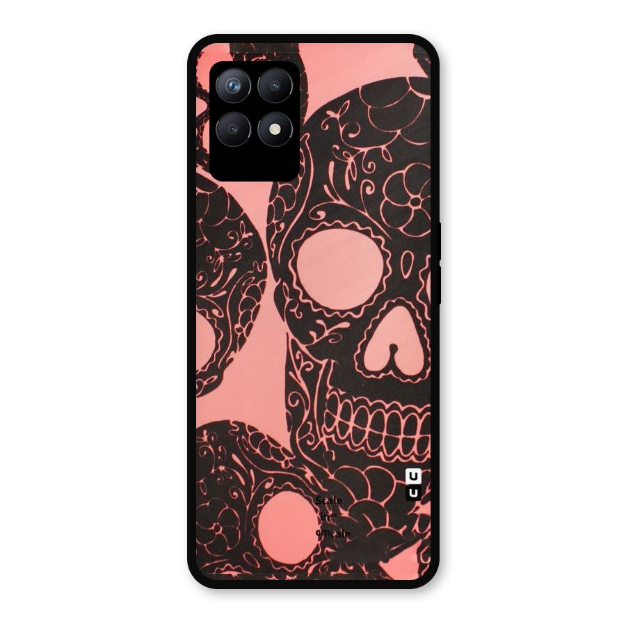 Pink Head Metal Back Case for Realme Narzo 50