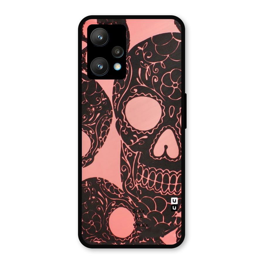 Pink Head Metal Back Case for Realme Narzo 50 Pro