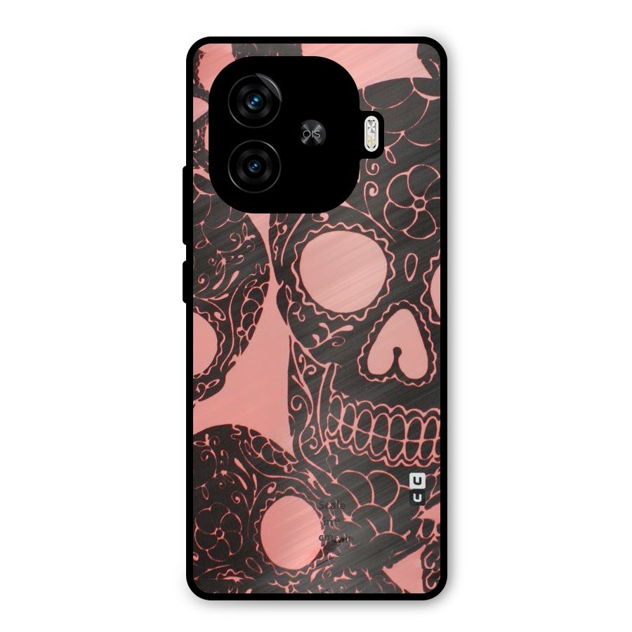 Pink Head Metal Back Case for iQOO Neo 10R