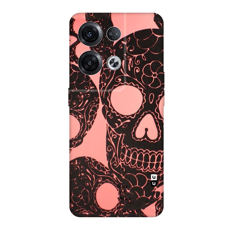 Pink Head Original Polycarbonate Back Case for Oppo Reno8 Pro 5G