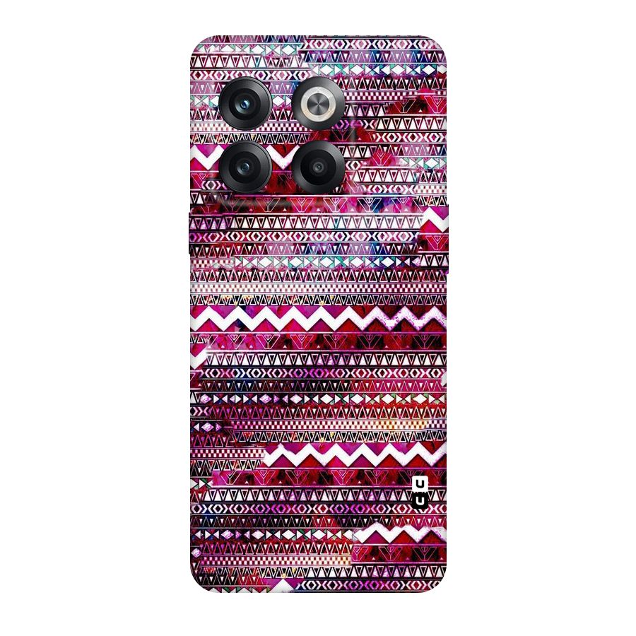 Pink Indie Pattern Original Polycarbonate Back Case for OnePlus 10T