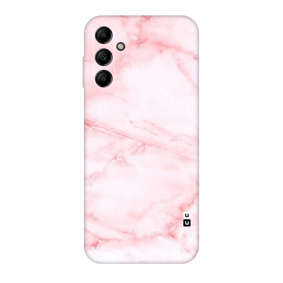 Pink Marble Print Original Polycarbonate Back Case for Galaxy A14 5G