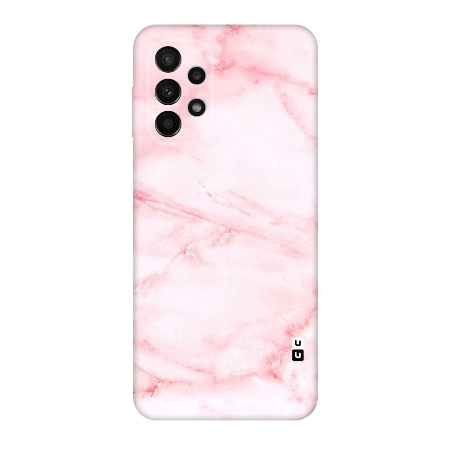 Pink Marble Print Original Polycarbonate Back Case for Galaxy A23