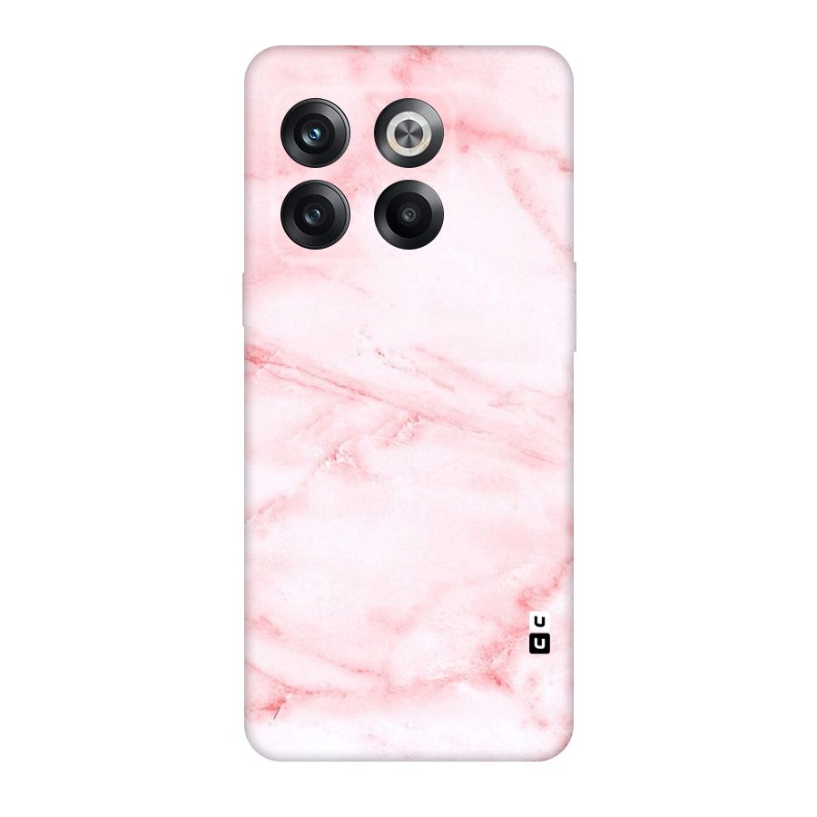 Pink Marble Print Original Polycarbonate Back Case for OnePlus 10T