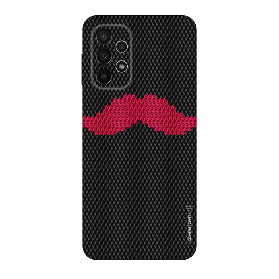Pink Moustache Original Polycarbonate Back Case for Galaxy A23