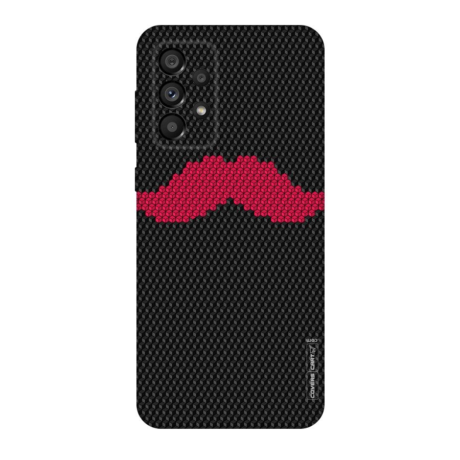 Pink Moustache Original Polycarbonate Back Case for Galaxy A73 5G