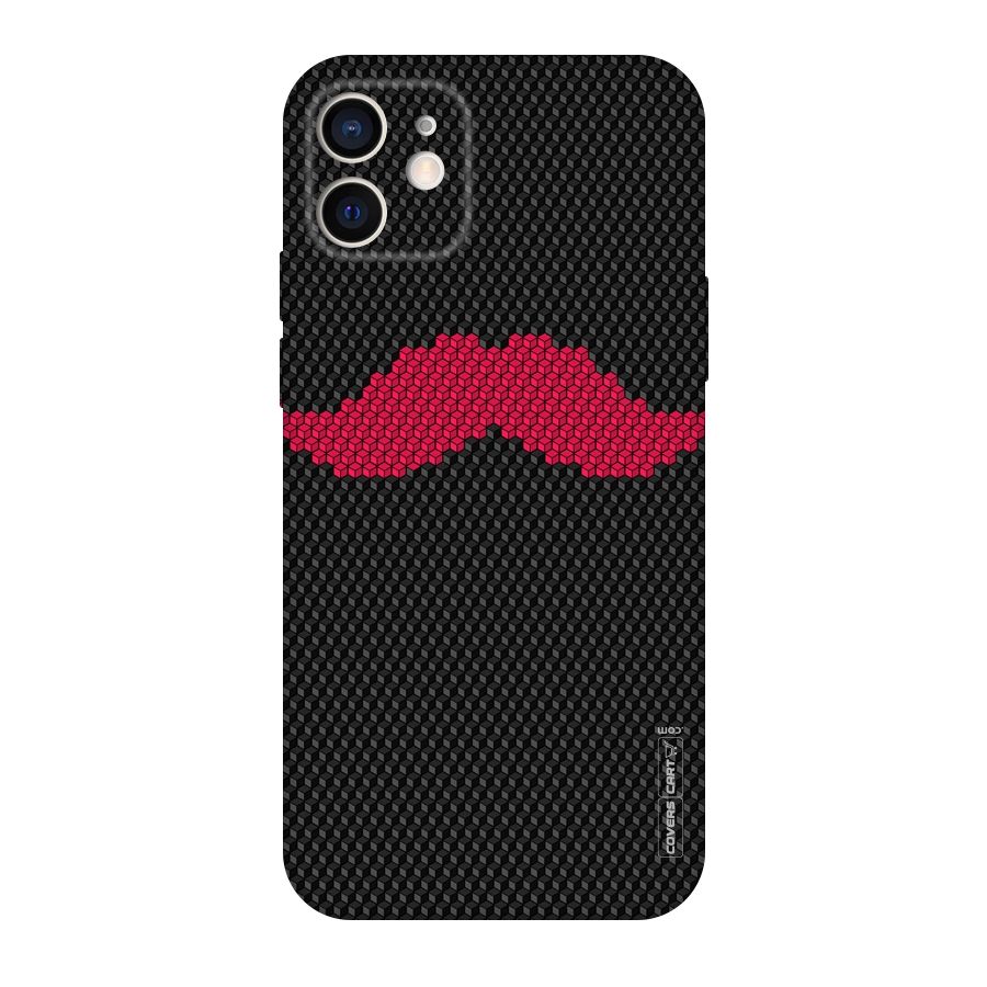 Pink Moustache Original Polycarbonate Back Case for iPhone 12