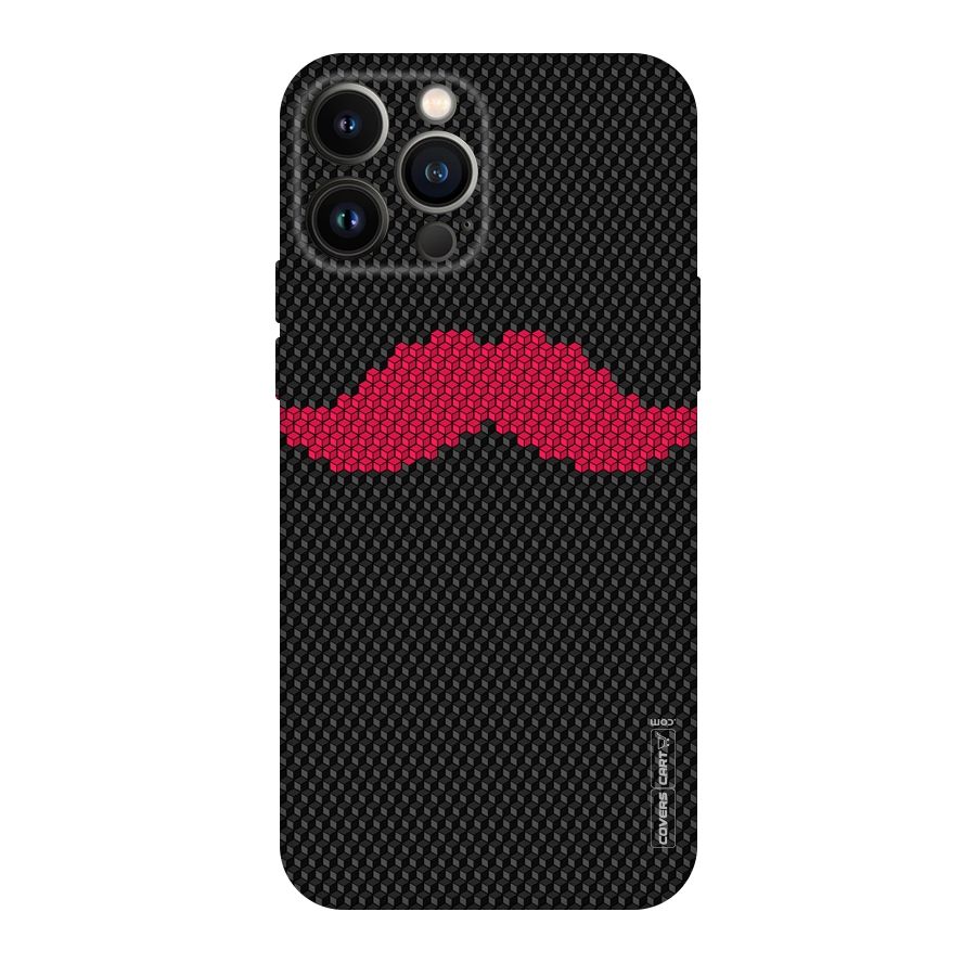 Pink Moustache Original Polycarbonate Back Case for iPhone 13 Pro Max