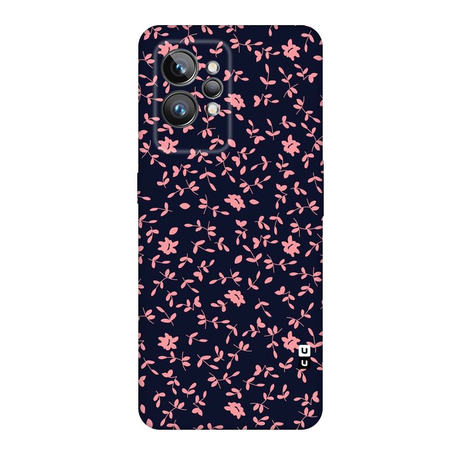 Pink Plant Design Original Polycarbonate Back Case for Realme GT2 Pro