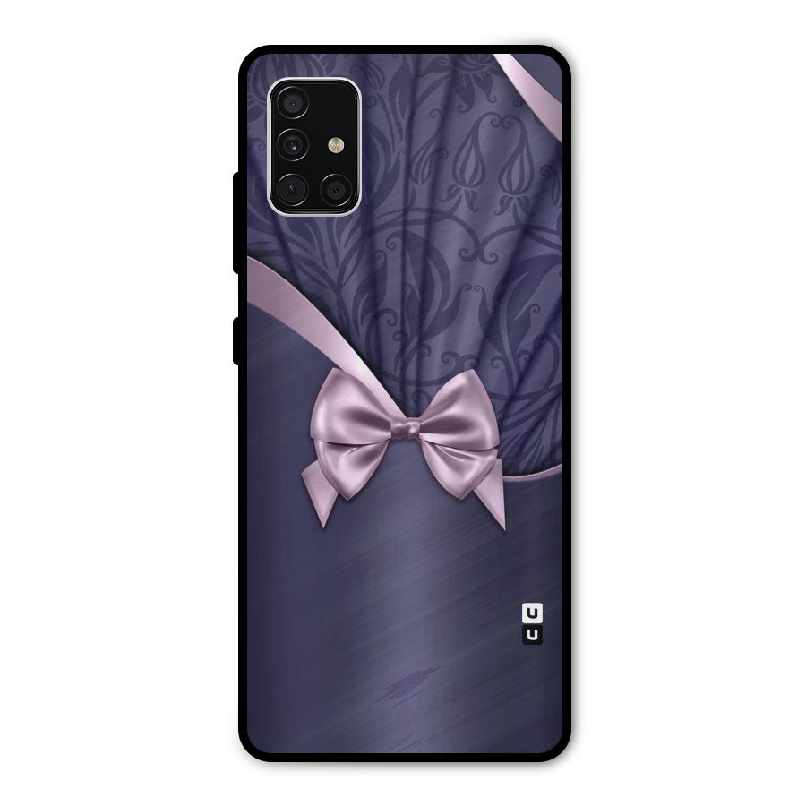 Pink Ribbon Metal Back Case for Galaxy A51