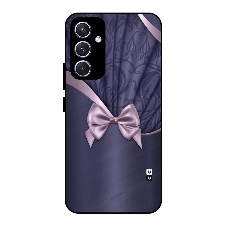 Pink Ribbon Metal Back Case for Galaxy A54