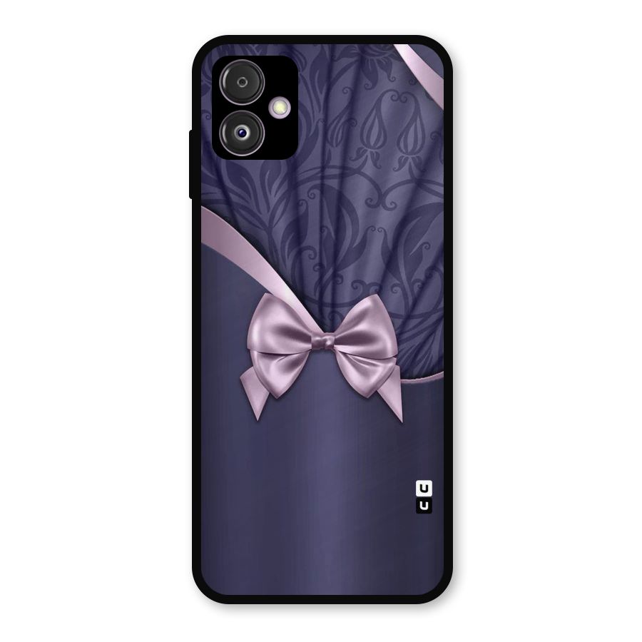 Pink Ribbon Metal Back Case for Galaxy F14