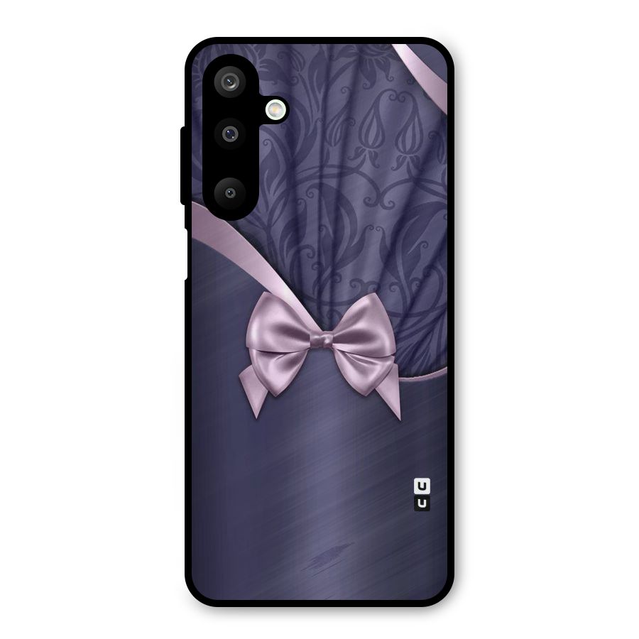 Pink Ribbon Metal Back Case for Galaxy M16