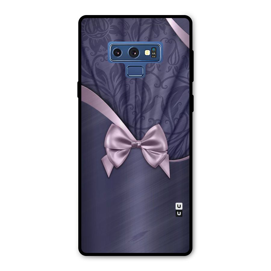 Pink Ribbon Metal Back Case for Galaxy Note 9