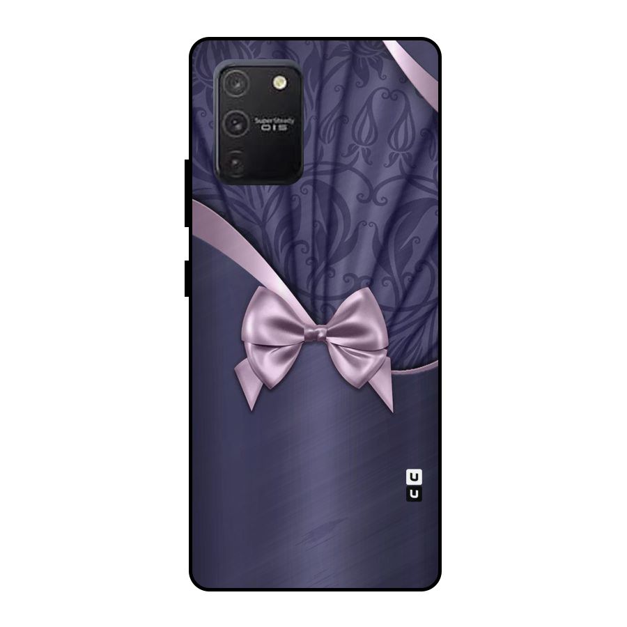 Pink Ribbon Metal Back Case for Galaxy S10 Lite