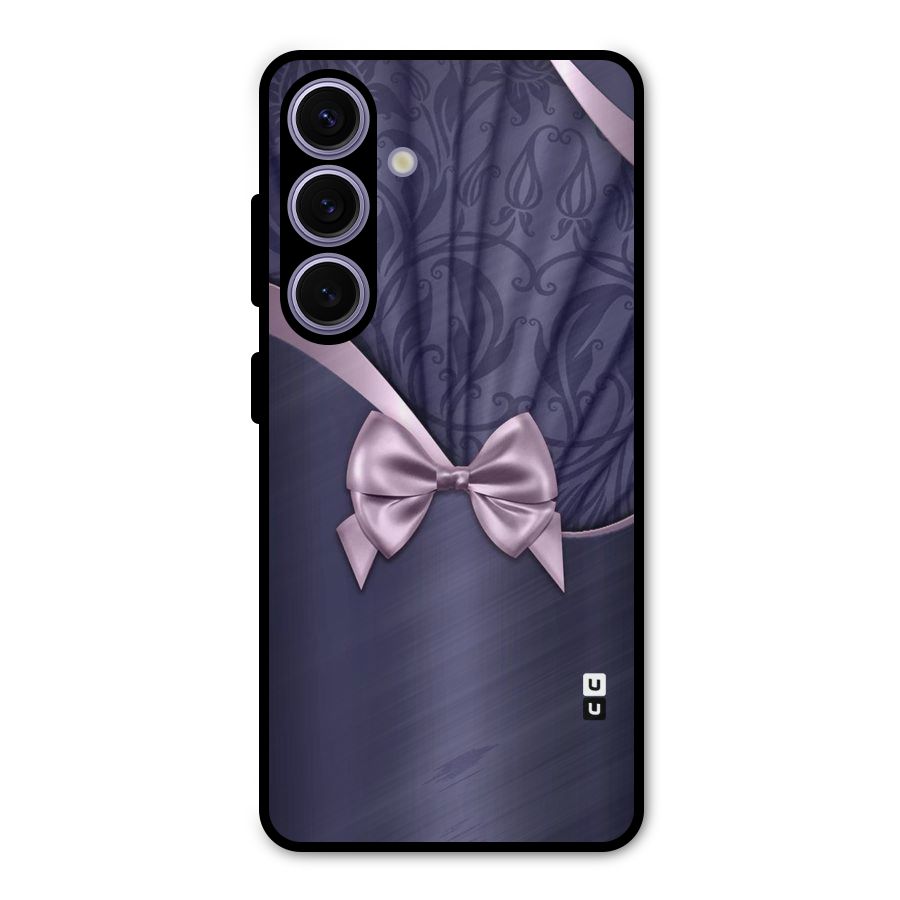 Pink Ribbon Metal Back Case for Galaxy S24